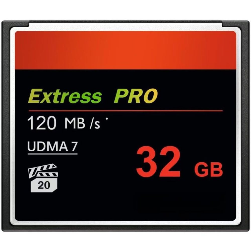 GYWY 32GB UDMA Speed Up to 120MB/s.for Professional Photographer Enthusiast Camera CF Memory Card