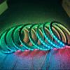 (2sets 4PC KIT) 8PCS 6.5" RGB Dream Color Chasing Car LED Speaker Ring Light Million Colors Shift Coxial Speaker Rings Truck Boat Spacer Ring Light Bluetooth App/Remote Ctrl view 1