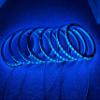 (2sets 4PC KIT) 8PCS 6.5" RGB Dream Color Chasing Car LED Speaker Ring Light Million Colors Shift Coxial Speaker Rings Truck Boat Spacer Ring Light Bluetooth App/Remote Ctrl view 3
