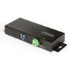 StarTech.com 7-Port Managed USB Hub with 7X USB-A, Heavy Duty with Metal Industrial Housing, ESD & Surge Protection, Wall/Desk/Din-Rail Mountable, USB 3.0/3.1/3.2 Gen 1 5Gbps, TAA view 2