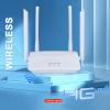 4G LTE Router SIM Card Slot, Unlocked Internet Router, 300Mbps Speed, 4 Antennas, Covers 300?500m, Connects 16 Devices (US Plug) view 2