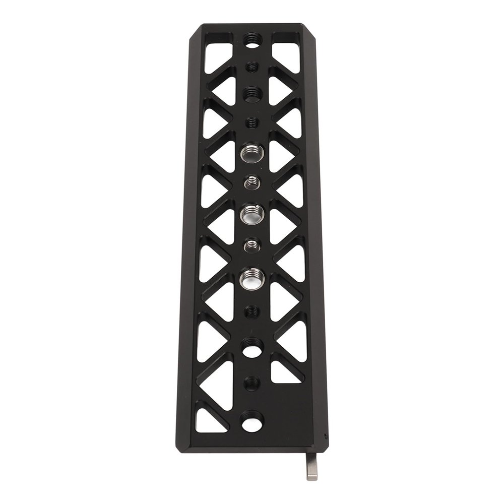 12 Inch Dovetail Plate for Standard Mount, Quick Release with Secure Rigging Solution, Anti Detachment Design,for DSLR Video Camera Setup, Tripod Attachment