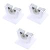 DOITOOL 3sets Broom Storage Wall Mount Mop Holder Adhesive Organizer Aesthetic for Kitchen 2pcs*3 view 1