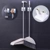 DOITOOL 3sets Broom Storage Wall Mount Mop Holder Adhesive Organizer Aesthetic for Kitchen 2pcs*3 view 3