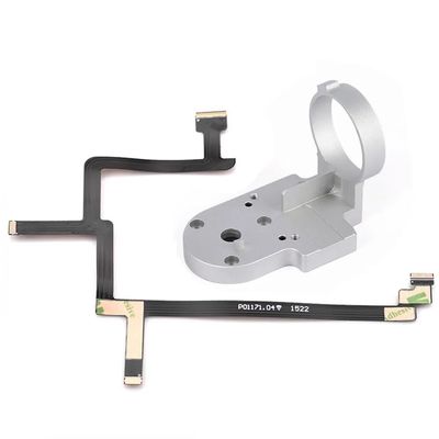 ELBFAE Repair Parts for DJI Phantom 3 Standard P3S Drone Yaw Roll Arm Gimbal Bracket Flat Ribbon Cable Flex Pitch Motor Gimbal mounting (Color : Roll Arm with Flex)