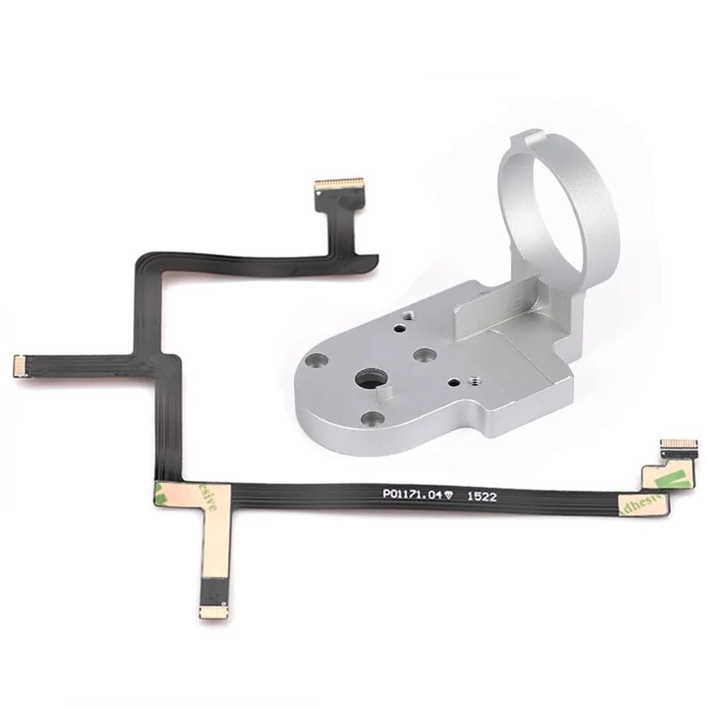 ELBFAE Repair Parts for DJI Phantom 3 Standard P3S Drone Yaw Roll Arm Gimbal Bracket Flat Ribbon Cable Flex Pitch Motor Gimbal mounting (Color : Roll Arm with Flex)