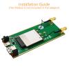 M.2 Key B to USB 3.0 Adapter, SIM MicroSIM Nano SIM Compat, Support LTE 4G 5G Modules, USB 3.0 Interface for Easy Connectivity view 3