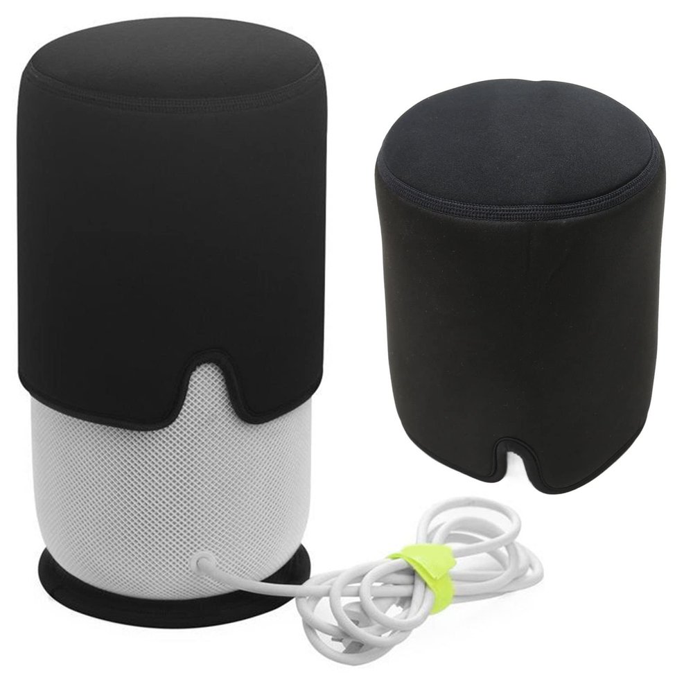 Gavigain Speaker Protective Cover Outdoor Dustproof Waterproof Speaker Cover Case for Homepod Dust Cover Pad Portable Storage Carrying Bag with Prevent Slip Pad