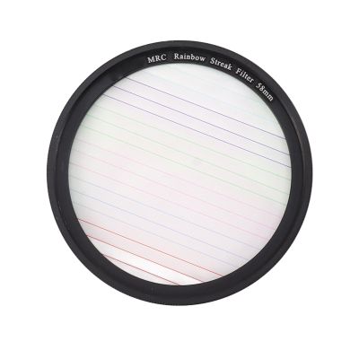 49-82mm Camera Streak Filter, Night Scenes Colorful Streak Star Filter Micro SLR Camera Dot to Line Filters Special Effects Camera Filters for Night (58mm)