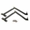 ELICNA 2PC Bronze Lid Support Hinges, Kitchen Cabinet Door Support Rods, Adjustable Hinges, Furniture Hardware Accessories with Screws. view 3