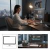 Wireless Keyboard and Mouse Combo, 2.4G USB, Rose Gold, Ergonomic Design with Thin Keycaps view 2