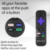 Ceybo Universal Roku Smart TV Remote with Netflix, Disney+, Apple TV, and Hulu Shortcut Keys view 3