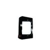Angled Doorbell Wedge Mount Bracket compatible with Aqara G4 G410 Smart Video Doorbell (Black, 35-Degree) view 1