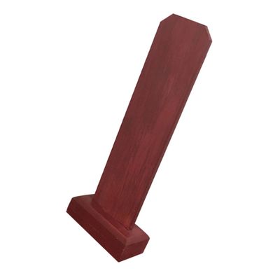 WOFASHPURET Creative Wooden Worship Tablet for Sacrifices and Prayers Lightweight Blank Temple Offering Plate for Home Decor and Memorial Use Wooden Altar Accessory