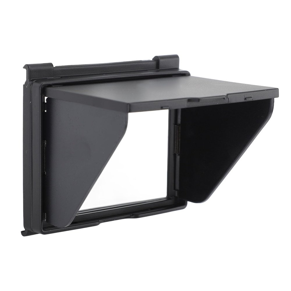Camera Viewfinder Sunshade, Foldable LCD Screen Sun Hood for Z6 Z7 Digital Camera, Lightweight ABS Display Protector Sunhood for Flip Out DSLR