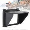 Camera Viewfinder Sunshade, Foldable LCD Screen Sun Hood for Z6 Z7 Digital Camera, Lightweight ABS Display Protector Sunhood for Flip Out DSLR view 2