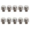 BUGUUYO 10 Pcs Scissor Silencers Noise Reduction Mufflers for Hairdressing and Pet Grooming Scissors Lightweight Compact Replacement Bumpers for Shears view 1