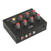7 Band Sound Equalizer 12dB High Bass Dual Channel Digital Equalizer, Aluminum Alloy, Compatible with Headphones, 3.5mm Interface for Cell Phones, DC5V to 12V Power Supply view 1