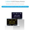 TUOPUONE 2.42inch OLED Display Module Compatible with 12864 Resolution SPI / I2C Communication Options for White Color GH1.25 7Pin Connector view 4