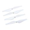 4PCS White Portable RC Drone Propellers Blades Quadcopter Accessory for Tello Drones view 2