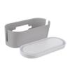 FELTECHELECTR 1pc Cable Organizer Box for and Cords Storage Holder Heat Dissipation Design Prevents Access Pets Multipurpose Simple view 1