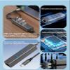 GXMRHWY USB-A/USB-C to 3 Port USB3.0 Ethernet Adapter view 3