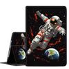 FDHHKJUKO Case for iPad (A16) 11th Gen 11 Inch (2025), for iPad 10th Gen 10.9 Inch (2022), Slim Folding Stand Cover with Auto Wake/Sleep, Astronaut Earth view 1