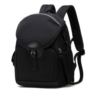 Baolab Camera Backpack Small Waterproof Photography Backpack Camera Bag DSLR SLR Case with Tripod Holder Rain Cover for Canon Nikon Sony (Black)
