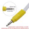 3.5MM to 3 RCA Cable Video Component AV Adapter Cable for TV Red White and Yellow Female view 3