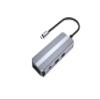 GXMRHWY 8 in 1 Aluminum USB Hub USB Type C Hub 3 0 Multi Function Adapter view 3
