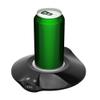 Office Coaster USB Cup Mat Heating and Cooling DualPurpose Coaster, Heating and Cooling Coaster, USB Cup Coaster Portable Getting Hot Drink for Hot Coffee (Black) view 4