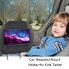 KSIEE Car Headrest Mount Holder, Headrest Tablet Stand for Car Back Seat, Car Phone Holder for Back Seats Headrest for Travel Camper, Truck, RV, SUV view 3