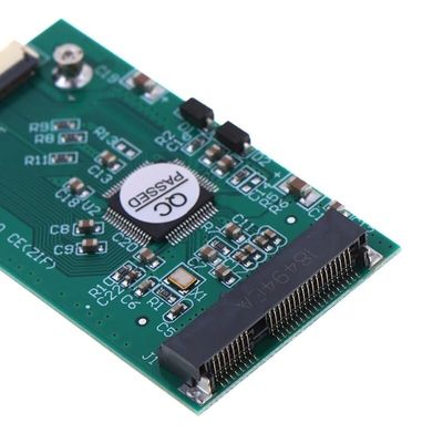 1pcs 1.8" PCI-E MSATA SSD Adapter to 40pin ZIF Card Support for Laptop 3.3V PCI-e SSD MSATA Module