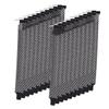 SWOOMEY Chassis Bits Block 20PCS Computer case Heat Dissipation dustproof Ventilation Baffle pci Slot Tablet car Holder Blanking Plate Computer Cases Cooling Fan Shield Metal Rear view 1