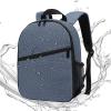 Camera Backpack, Double Shoulder Strap Camera Bag, Large Compact Camera Laptop Backpack, Wear Resistant Professional Camera Bag, Photography Backpack for DSLR/SLR Mirrorless Camera, Waterproof Bag view 1