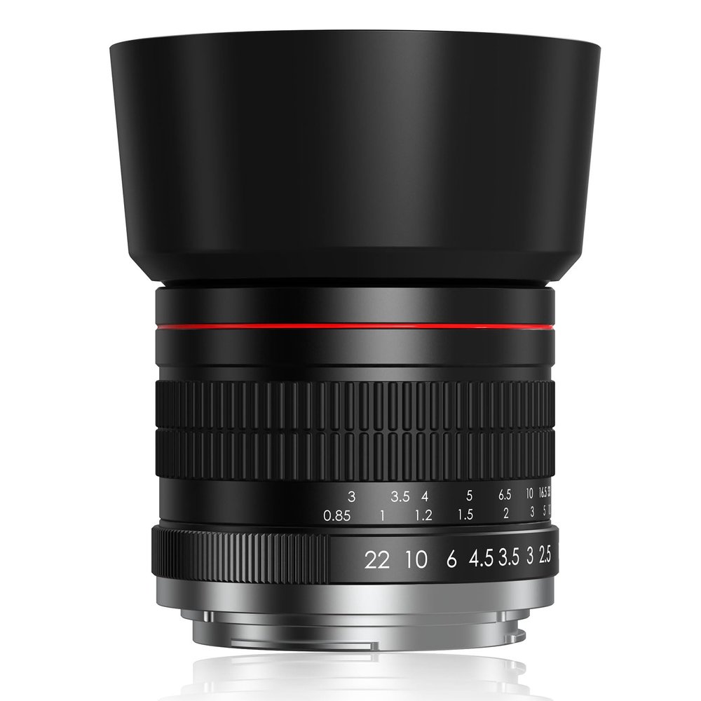 85mm f1.8 Portrait Lens - F Lens for Nikon, Manual Focus (MF) for Nikon D3500 D850 D7500 D5600 D3400 D500 D7200 D5500 D750 D810 D3300 D5300 D610 D7100 D5200 D600 D3200 etc (D-Series)