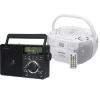 Retekess TR621 CD and Cassette Player Combo TR635 Portable Shortwave Radio, AM FM Digital Radio, Backlight LCD Display, ATS, External Antenna Socket, 3.5mm Earphone Jack, Time Setting, Battery Operate view 1