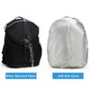 Baolab Camera Backpack Small Waterproof Photography Backpack Camera Bag DSLR SLR Case with Tripod Holder Rain Cover for Canon Nikon Sony (Blue) view 3
