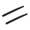 SAUCER Replacement Rubber Earsocks Temple Sleeve for Oakley Limit Switch OX5119 | OX5121 Eyeglasses - Black view 1