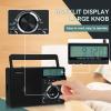 Retekess TR604 AM FM Shortwave Radio, Portable Digital Radio With Backlight LCD Display, ATS, External Antenna Socket, 3.5mm Earphone Jack, Time Setting, Battery or AC Power view 3