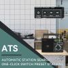 Retekess TR604 AM FM Shortwave Radio, Portable Digital Radio With Backlight LCD Display, ATS, External Antenna Socket, 3.5mm Earphone Jack, Time Setting, Battery or AC Power view 4