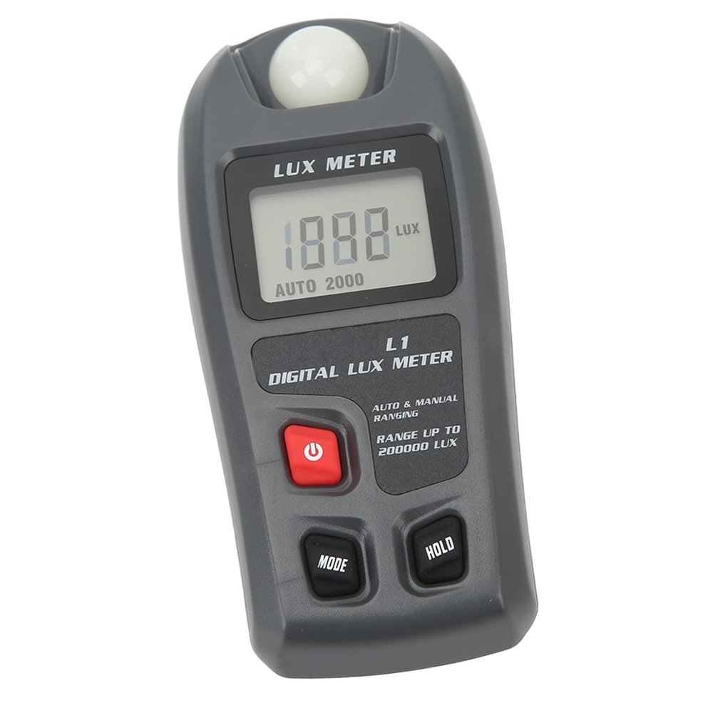 Digital Luxmeter Light Meter with LCD Display, Wide Test Range, Higher Accuracy, Simple Carrying, Other Functions, for Photography, Plants, Indoor, Outdoor
