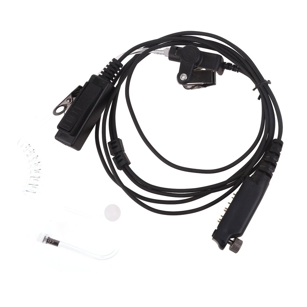 Bottone Earpiece for Sepura Radio SC21 STP8000 STP8030 STP8035 STP8038 STP8040 WalkieTalkie with Finger PTT Mic Headset Walkietalkie Earpiece with Mic