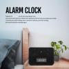 3 in 1 Wireless Charger withSpeaker, Quick Charging for Wireless Phone, Digital Alarm Clock for Bedroom, Office (Black) view 2