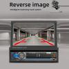 7 Inch HD Car MP5 Player, Retractable Screen,5.1, Mirror Link, Hands Calling, 12LED Backup Camera view 4