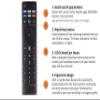 USARMT XRT140 Remote Control Compatible with All VIZIO SmartCast TV Universal VIZIO TV Remote Control with VUDU Netflix Prime Video Disney+ hulu redbox App Keys view 2