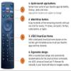 USARMT XRT140 Remote Control Compatible with All VIZIO SmartCast TV Universal VIZIO TV Remote Control with Disney+ Netflix Prime Video Pluto iHeart Radio tubi App Keys view 2