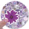 120Pcs Danish Pastel Purple Stickers Purple Aesthetic Graffiti Vinyl Stickers Decals for Laptop Water Bottles Skateboard Luggage Computer Phone. Gifts for Women Girls Kids Teens view 2