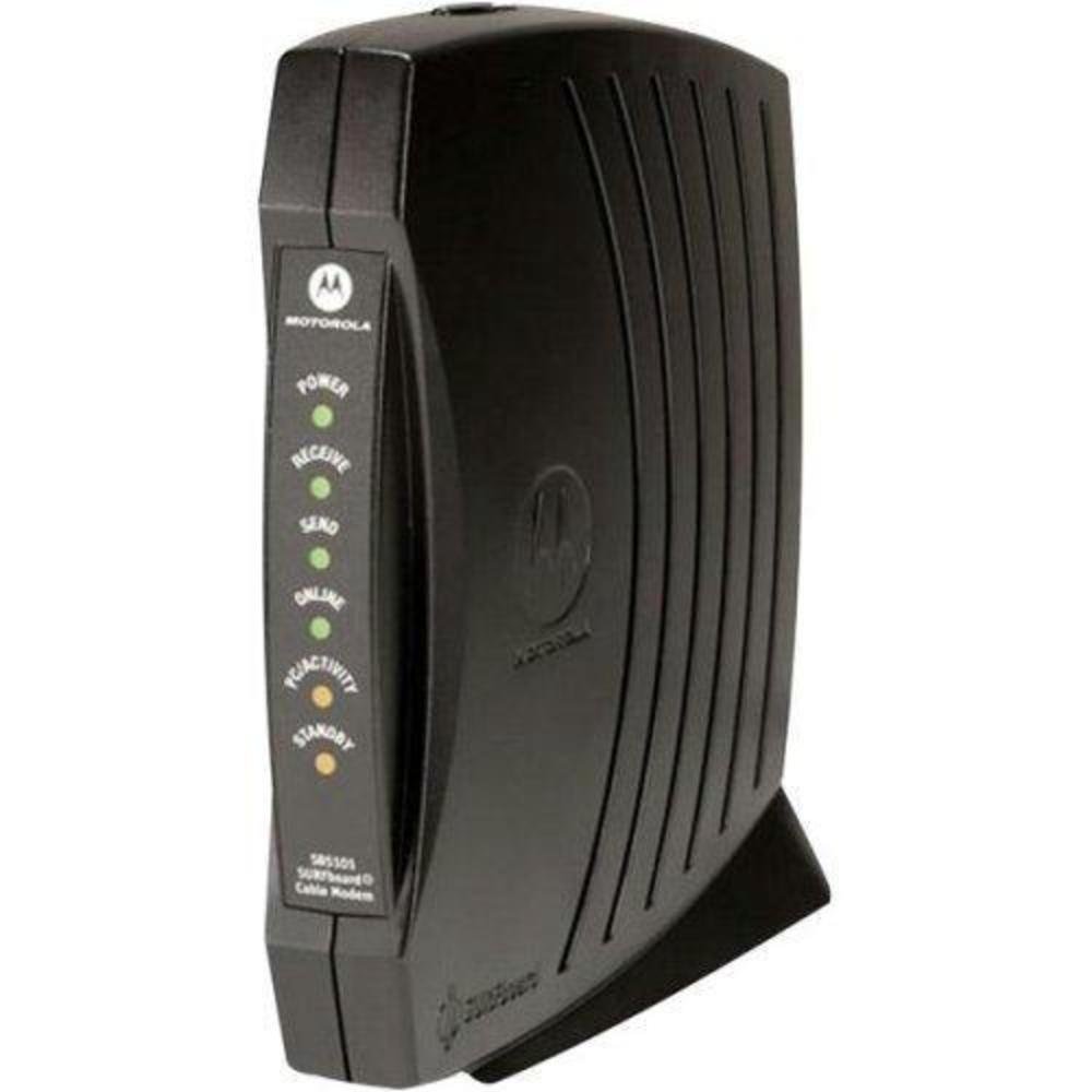 Motorola Surfboard Docsis 2.0 SB5100 Cable Modem (Not Wireless) (Renewed)