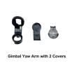 SeiZed Gimbal Yaw Arm with Covers for D-JI Mavic Air 2 Gimbal Y Bracket with Cap Cover Repair Part view 2